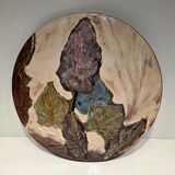 Wall Plate Ruscha Ceramic Germany 3D 36 cm