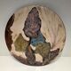 Wall Plate Ruscha Ceramic Germany 3D 36 cm