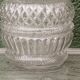 Blown glass carafe, 19th century
