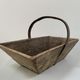 Wooden basket XL oléron fishing bucket