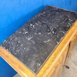 End table, vintage art deco bedside