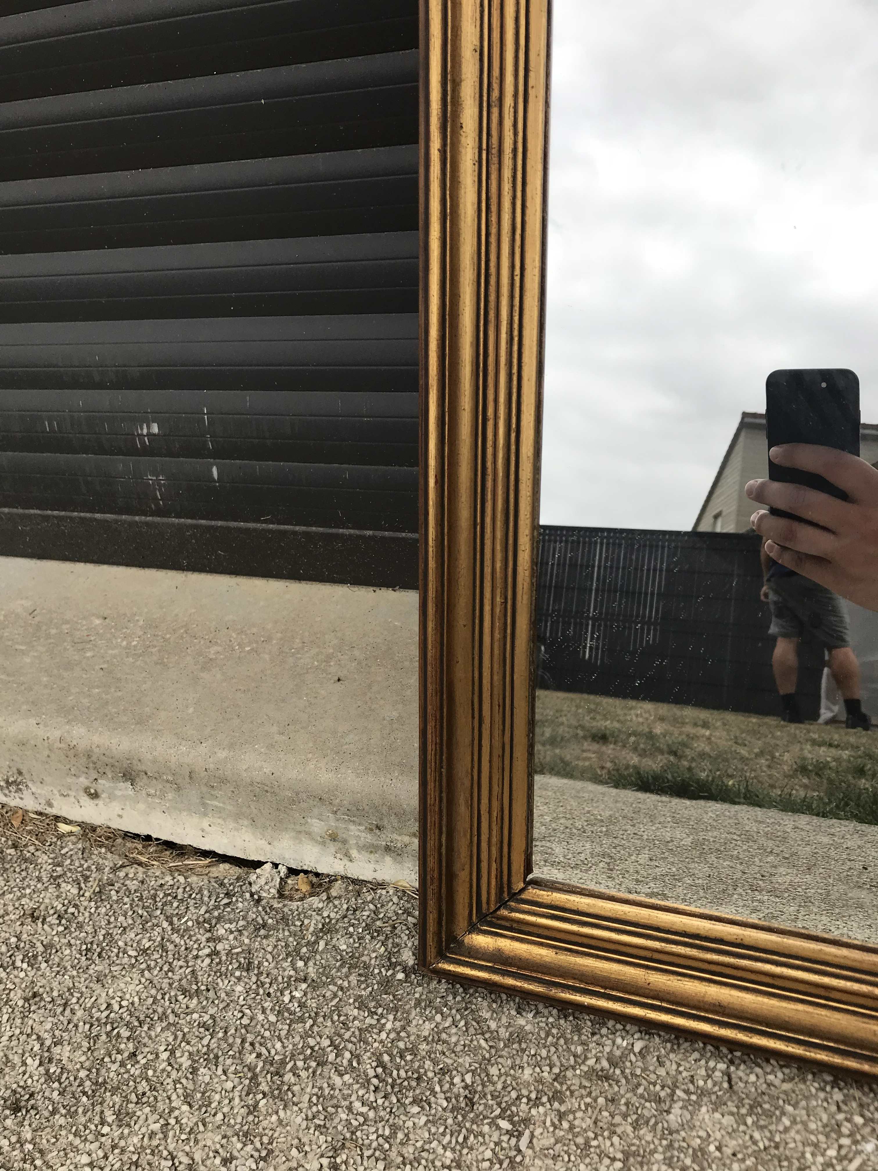 Former Golden mirror 68cm x 54cm