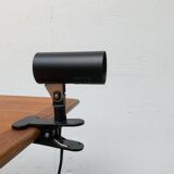 Minimalist postmodern clamp lamp by Erco, 1980s.