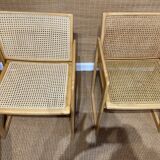 6 cannate chairs