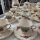Table service 102 pieces Sarreguemines Obernai 1950s