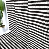 7x10 Chunky Wool Striped Handmade Rug, 206x295Cm
