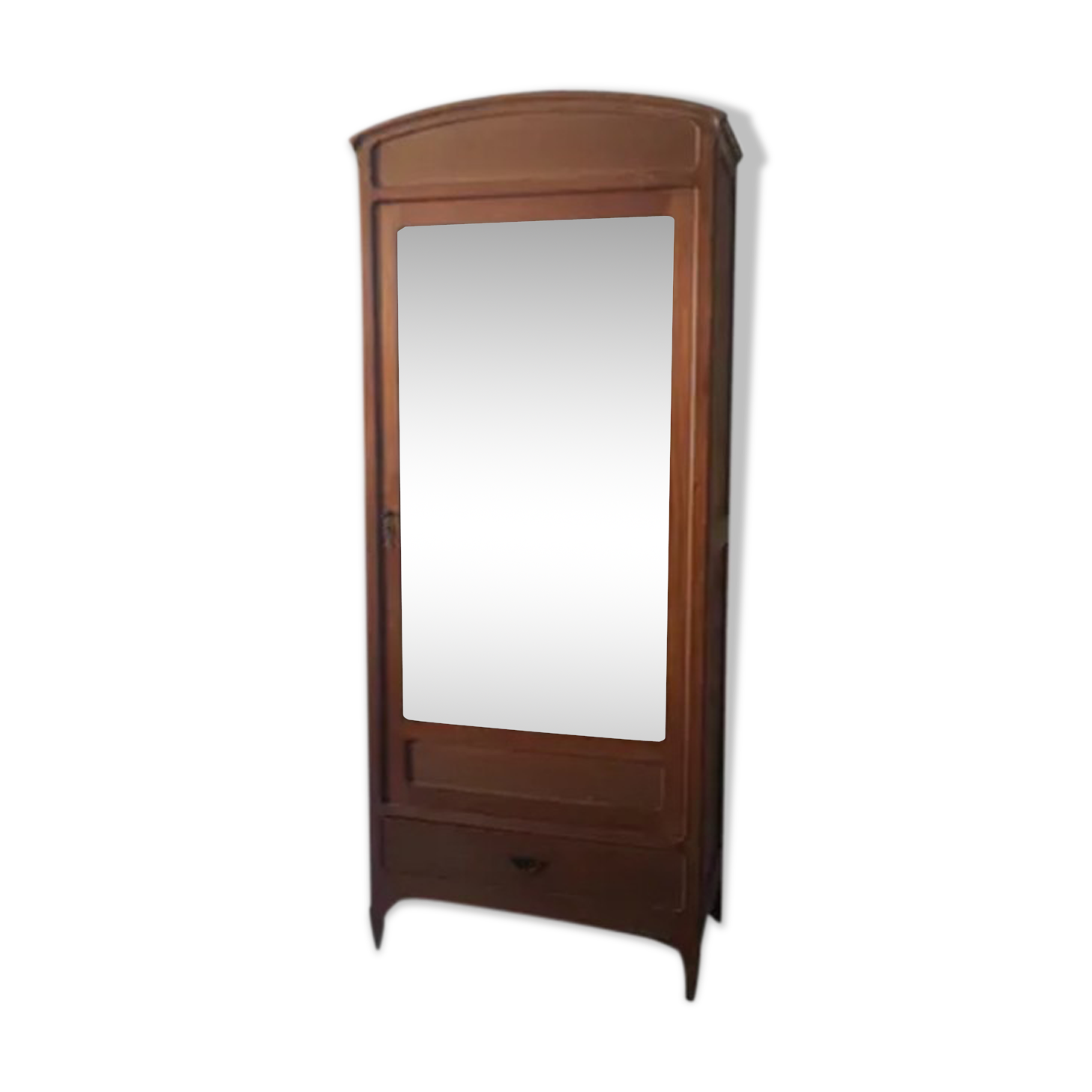 Wardrobe with mirror