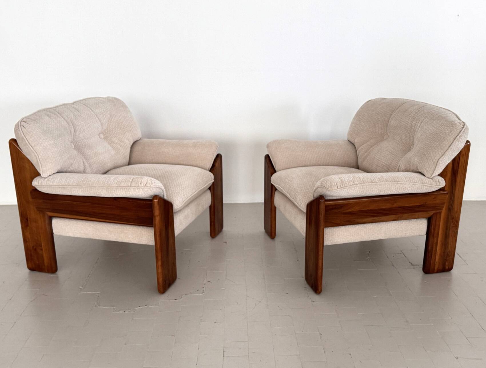 Fauteuils italiens « Sapporo » de Mario Marenco pour Mobil Girgi