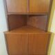 Meuble d'angle en teck,  Vintage Scandinave 1960s