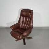 Relax / lounge chair / ottoman / Hjellegjerde Møbel / Sweden Recliner
