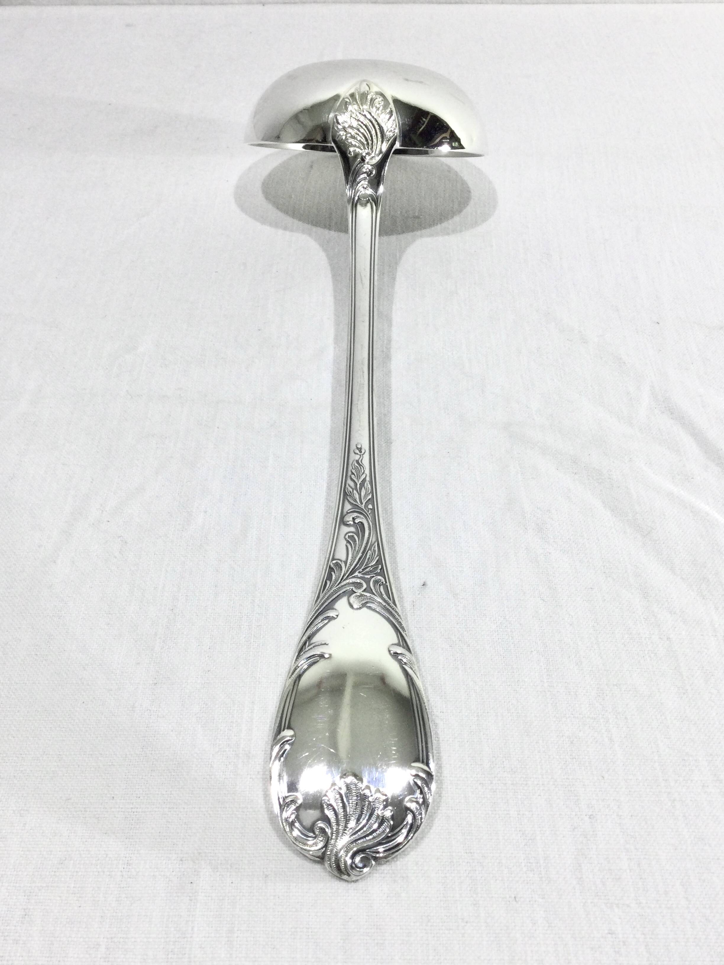 Christofle – 49-piece cutlery set Marly model