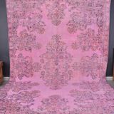 PinK Ethnic Pale Pink Rug sku 2352