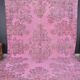 Tapis ethnique rose pâle PinK sku 2352