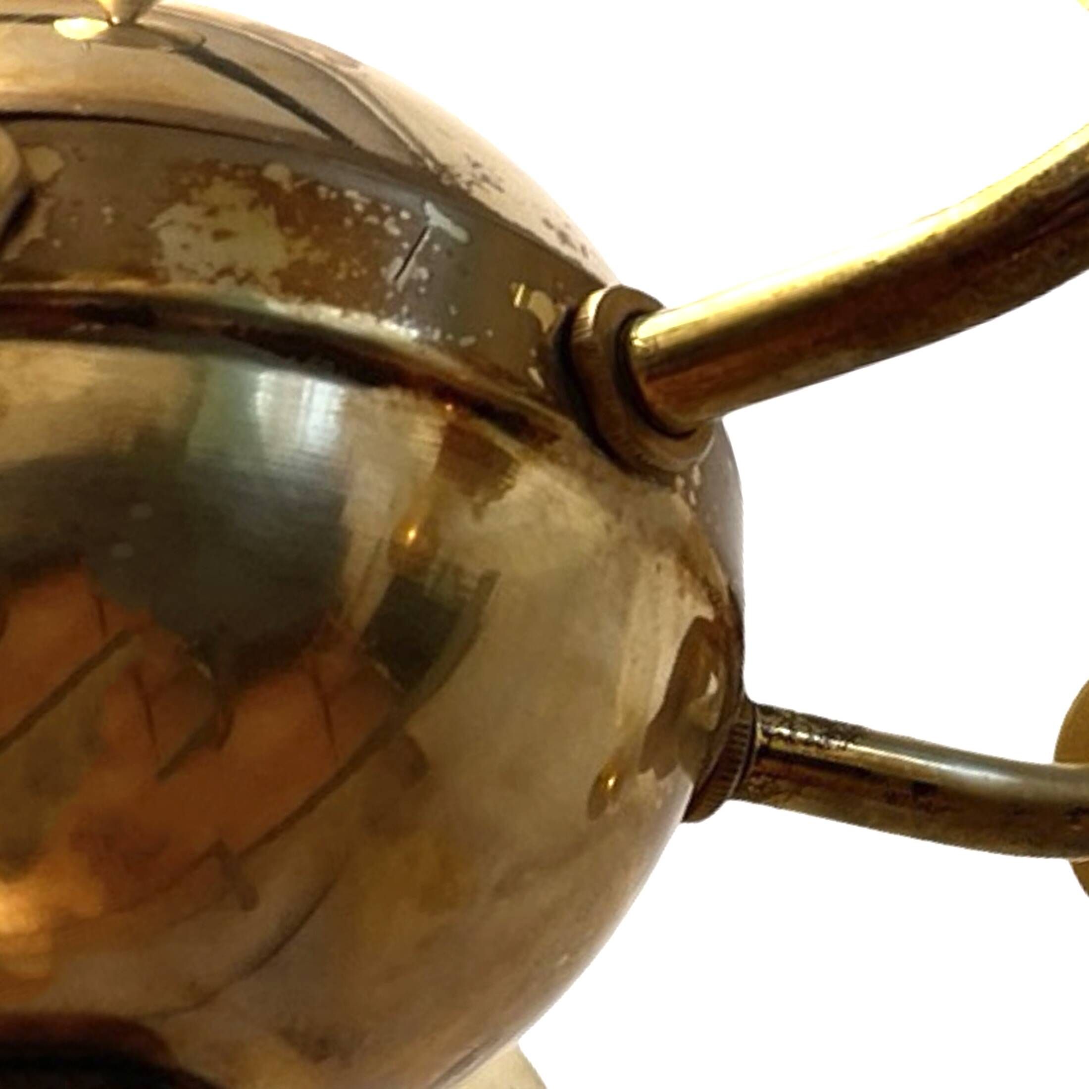 Beautiful chandelier, leaf type, Železny Brod Sklo ZBS, Czechoslovakia, 1970s.