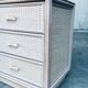 Washed Rattan Chest of Drawers, 1980s