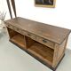 Large Antique Pine Trading Counter