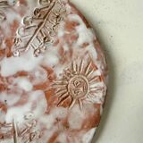 Pair of Vallauris ceramic dinner plates