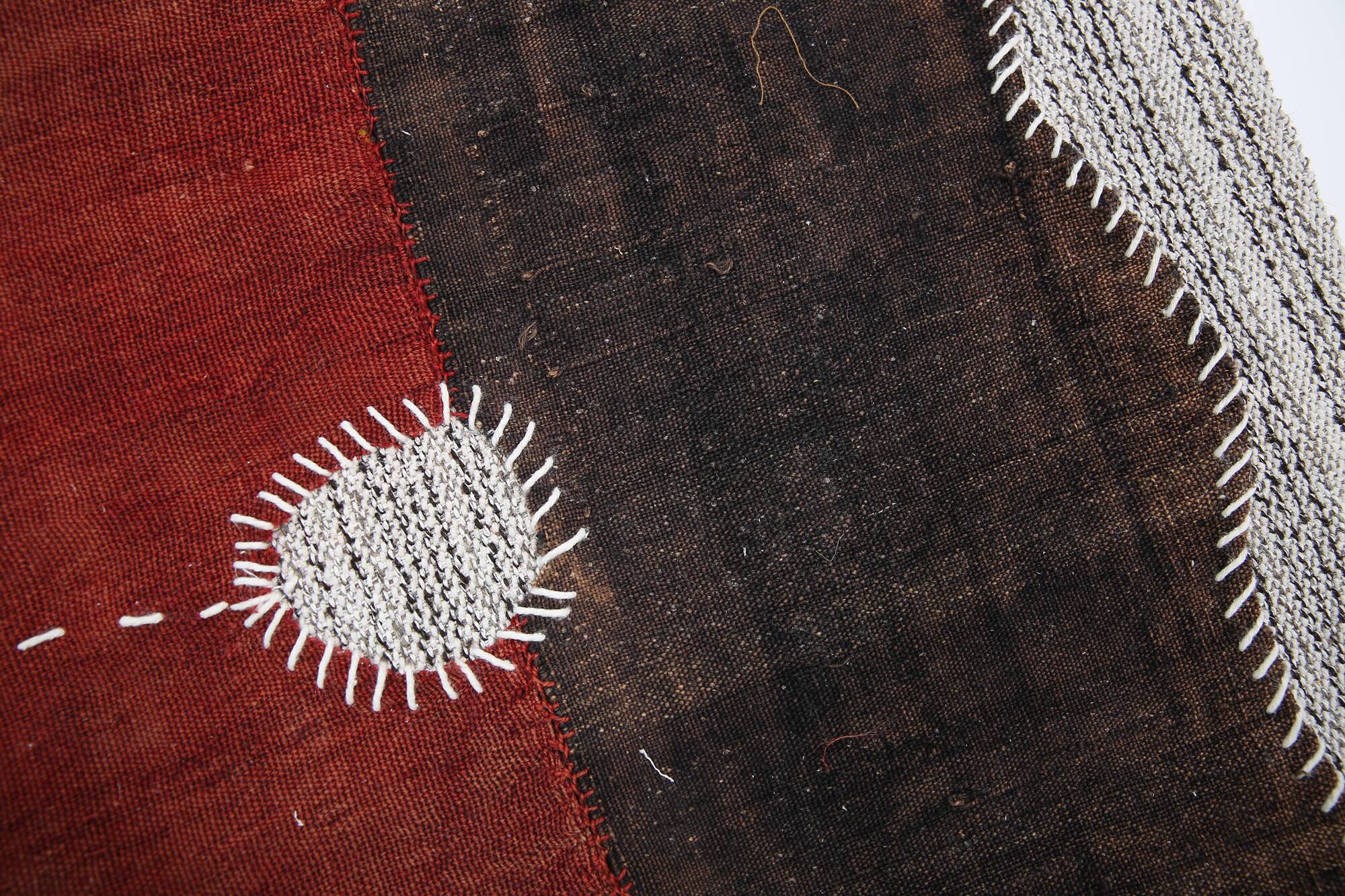 Tapisserie Murale Textile Vintage, Tenture Design, Art Textile, 88x106 Cm
