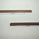 Pair of teak shelves with wall lights, Denmark 1960s