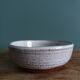 Empty pocket bowl signed Claire Célia Lambert in Dour