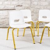 4 PROINCO nursery school chairs from the 70s