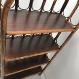 Shelf in rattan 60s
