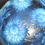 Art deco "dahlia" basin cup in opalescent glass sabino etling verlys? 1920