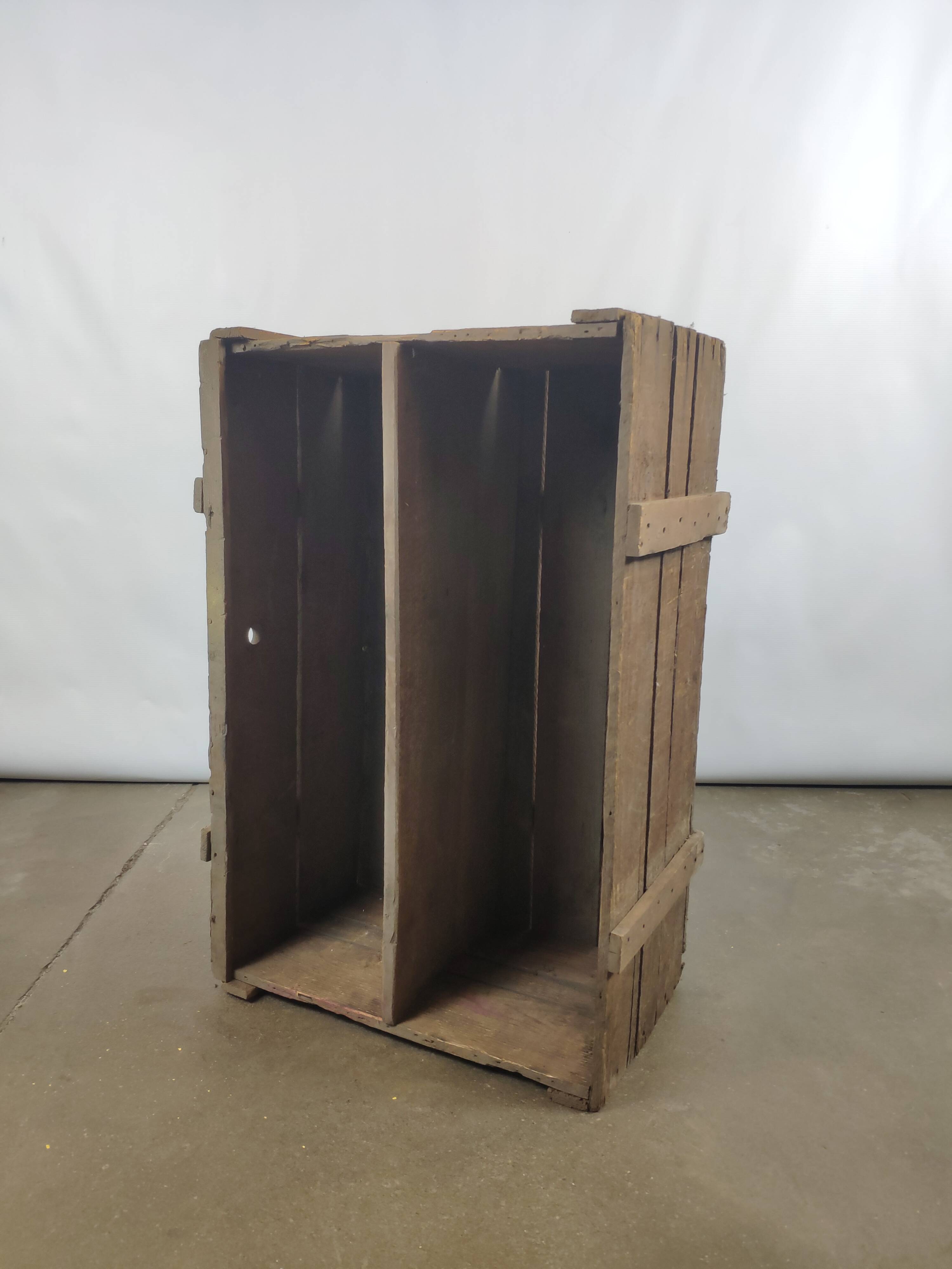 Caisse de transport en bois