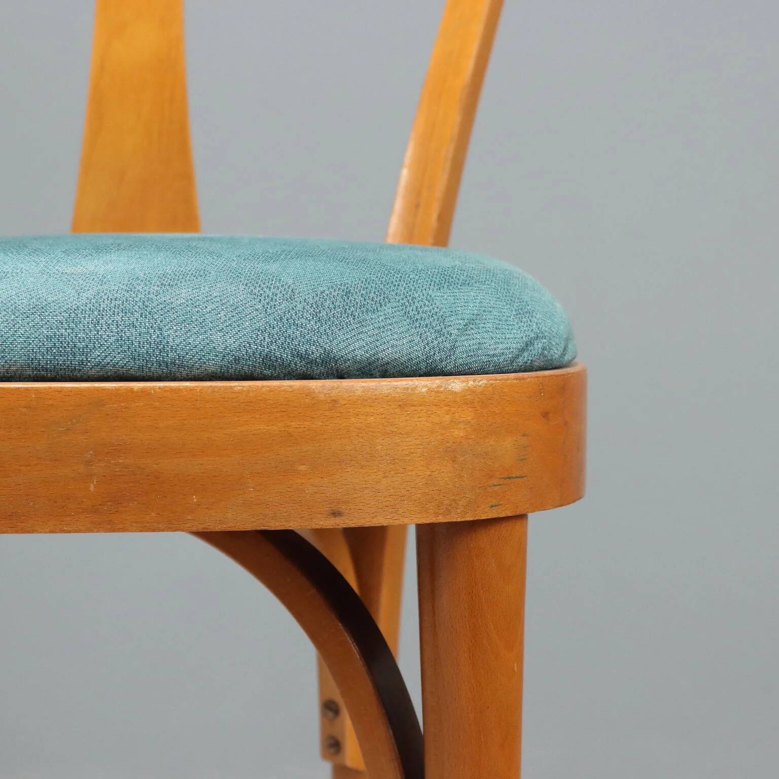 Chaises en hêtre des années 1960