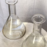 Two old carafes