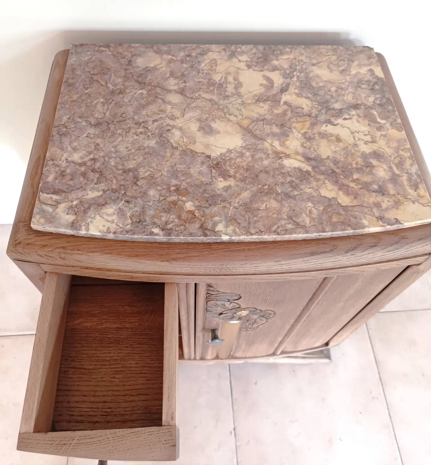 Vintage bedside table