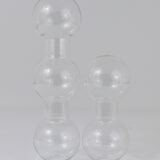 Impressive cascading hourglass chandelier Doria, Space Age, Germany, 1960s.