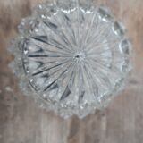 chiseled glass sconce 1970