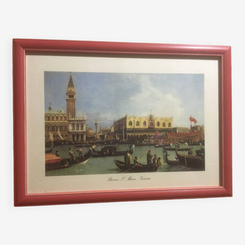 Basin of Saint Mark Venice framed