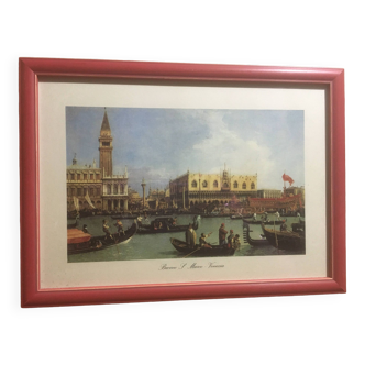 Basin of Saint Mark Venice framed