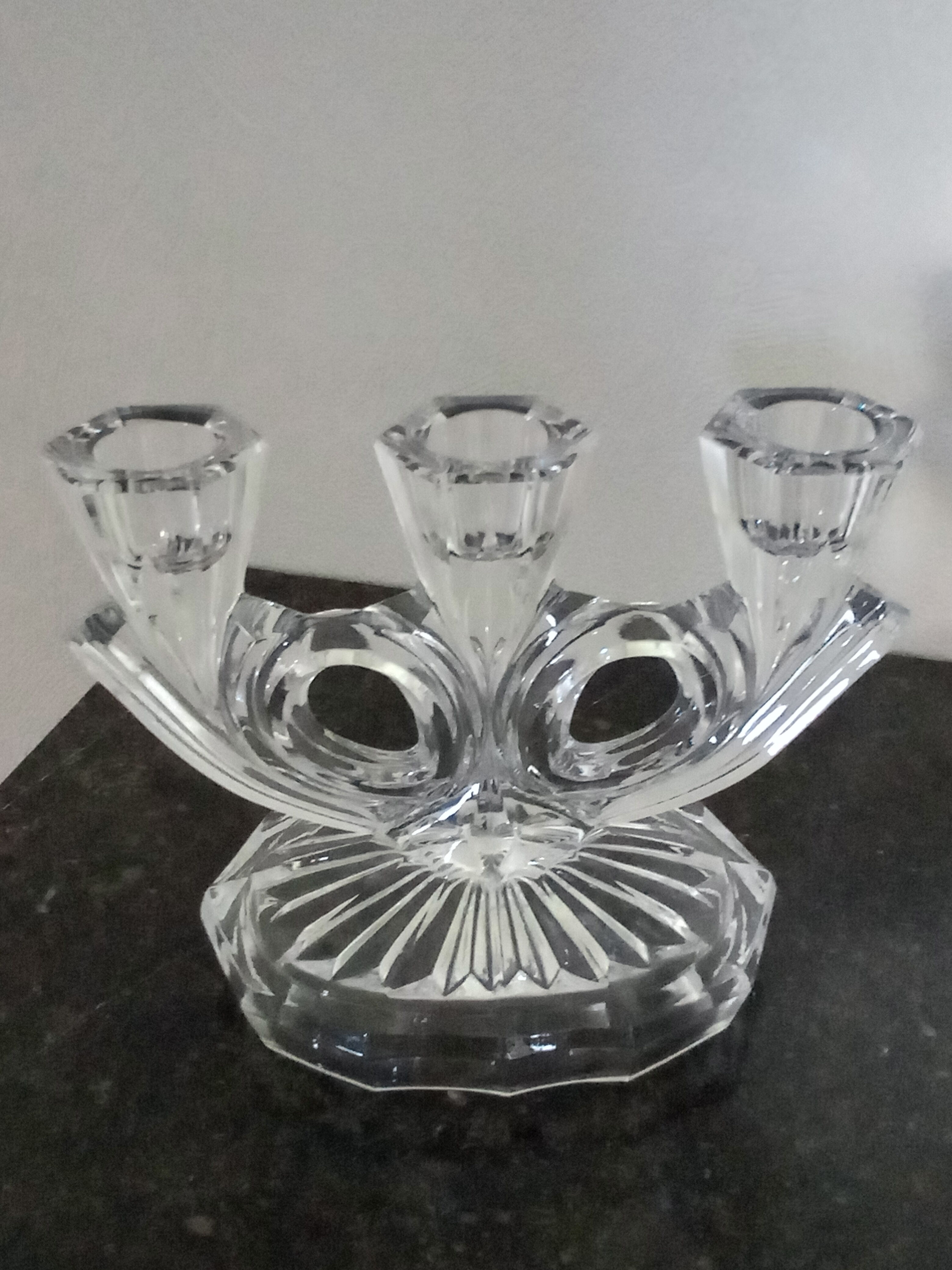 Pair of candle holders