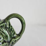 Vintage barbotine cabbage sugar bowl