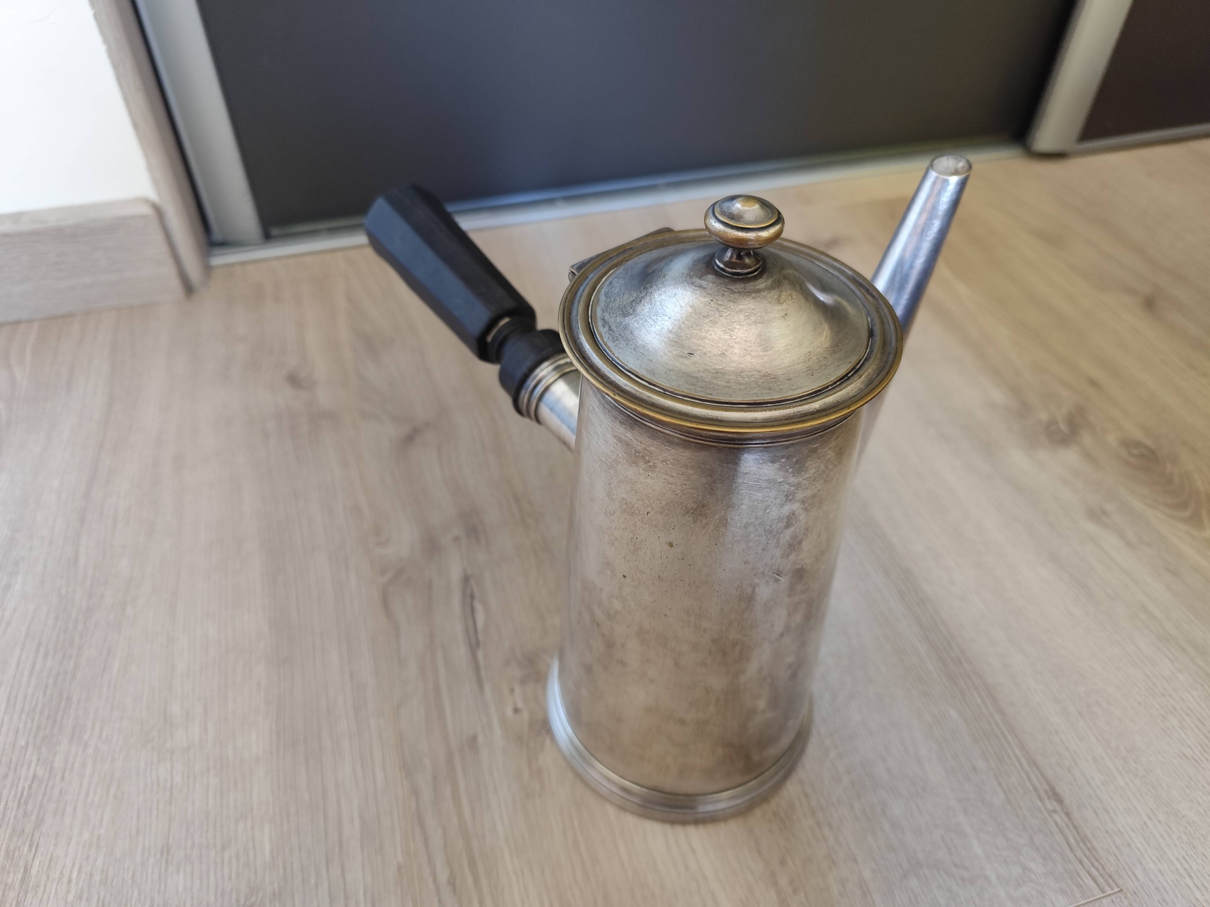 Chocolatière Cafetière ancienne CHRISTOFLE Métal argenté