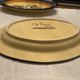 Oval flat . Glazed terracotta . France. Provence