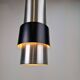 Suspensions Modèle B-1198 Argent par Nico Kooy pour Raak Amsterdam, 1970, Ensemble de 3