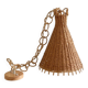 Suspension en osier rustique des années 1950, Espagne.