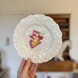 Vintage white slip plates