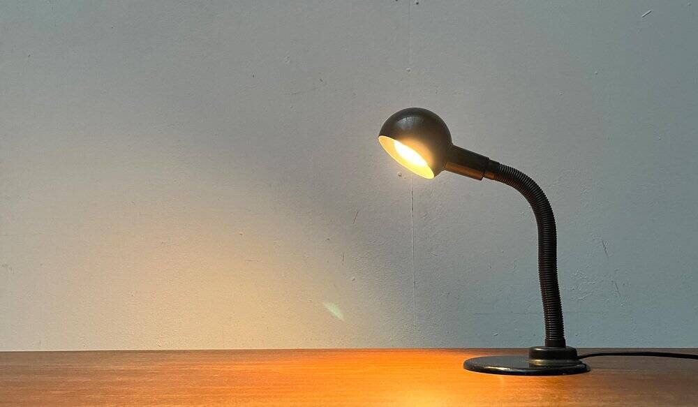 Vintage German Space Age table lamp by Brilliant Leuchten, 1970s.