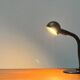 Vintage German Space Age table lamp by Brilliant Leuchten, 1970s.