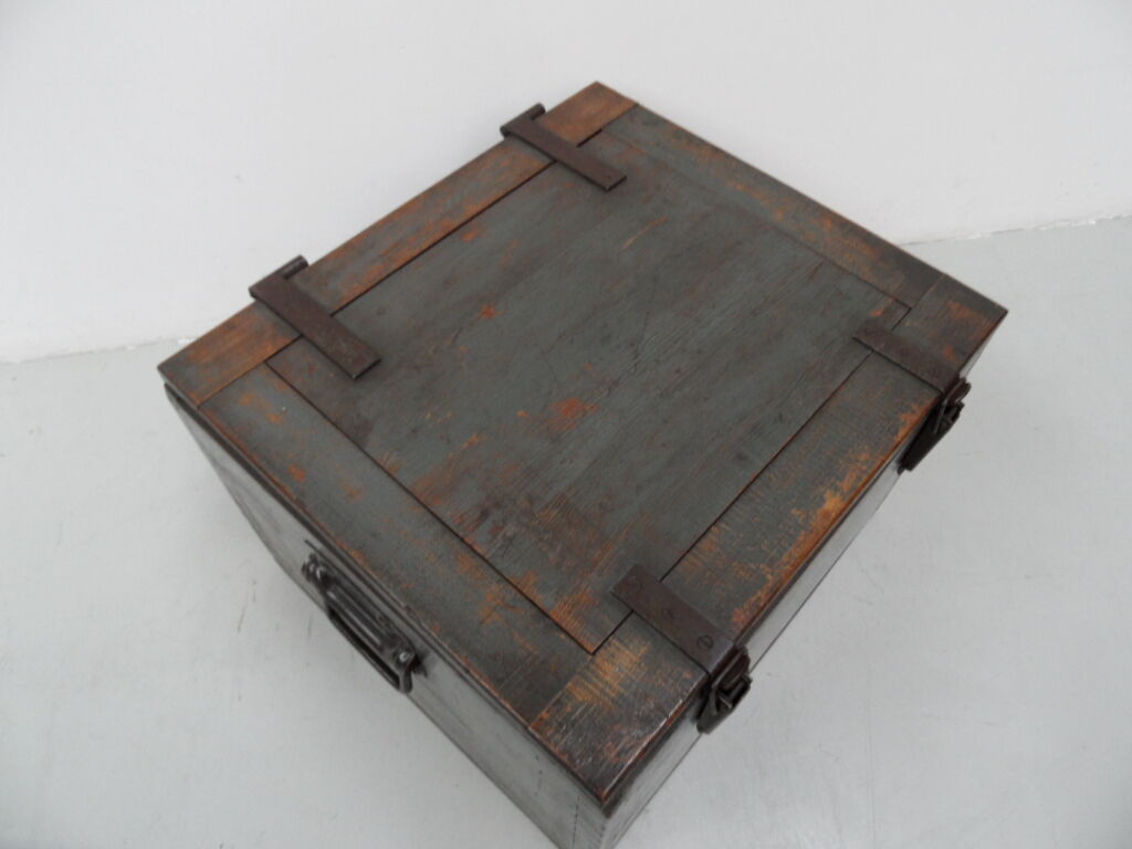 Vintage wooden chest