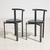 Set of 6 MK9170 POSTMODERN STYLE METAL FRAMED CHAIR