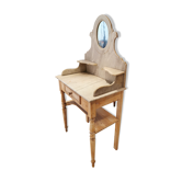 Wooden and white marble hairdresser
