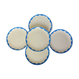 5 dessert plates from Gien model Catherine 220552