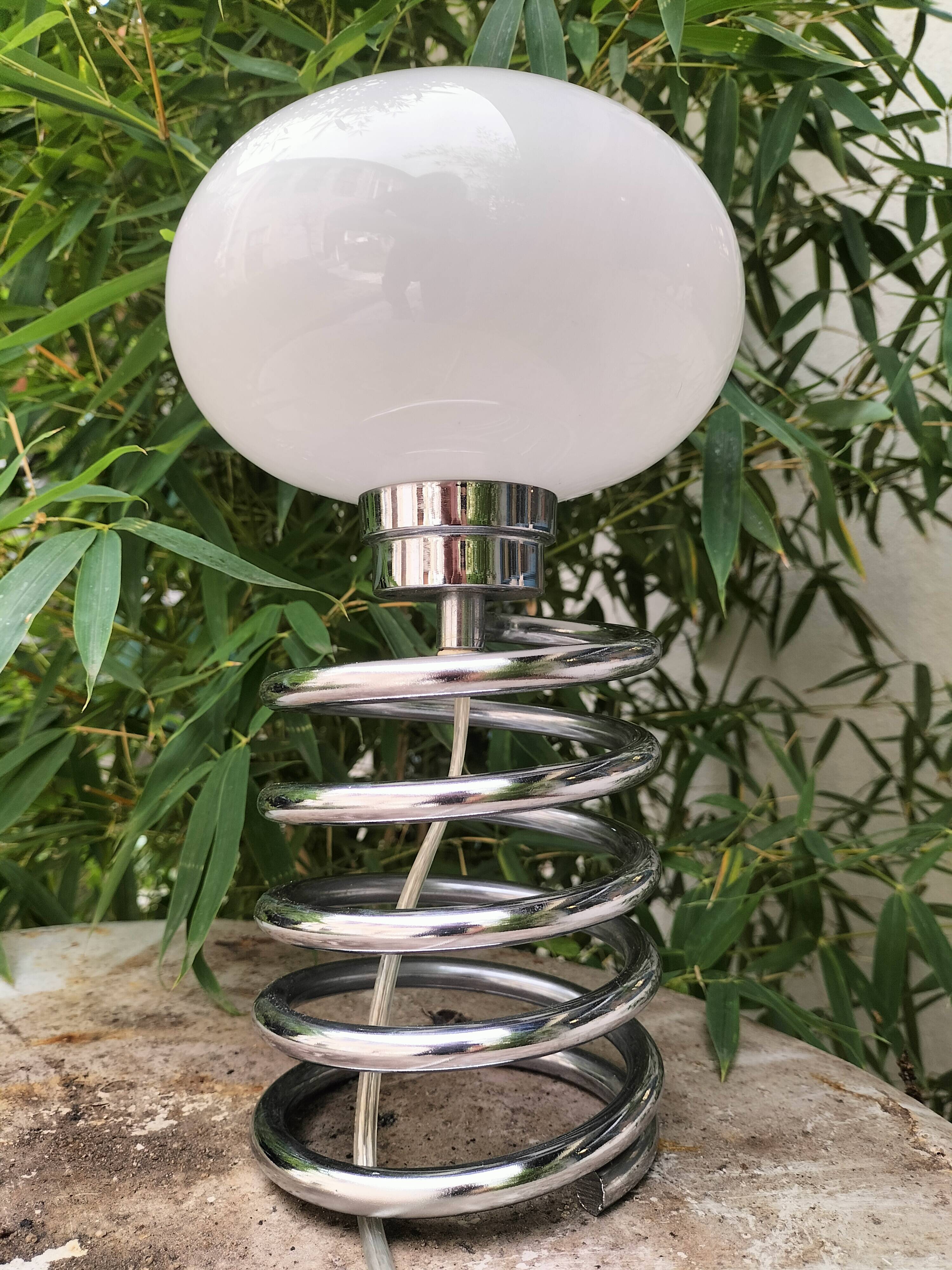 "Ingo Maurer" spring lamp