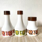 Mobil opaline oil and vinegar bowl, 1970s